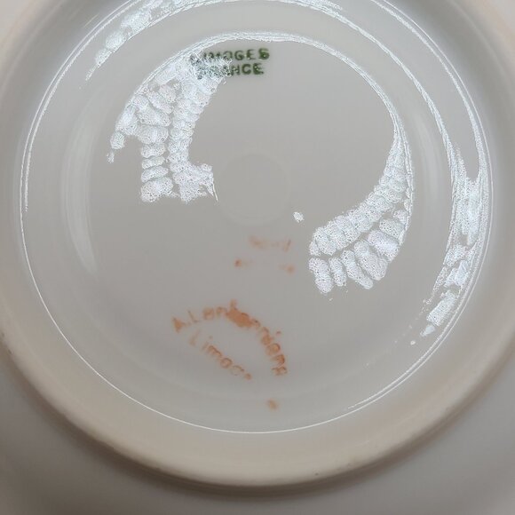 Rare Antique A. Lanternier Limoges France Cup & Saucer - Signed Duval - Picture 12 of 12